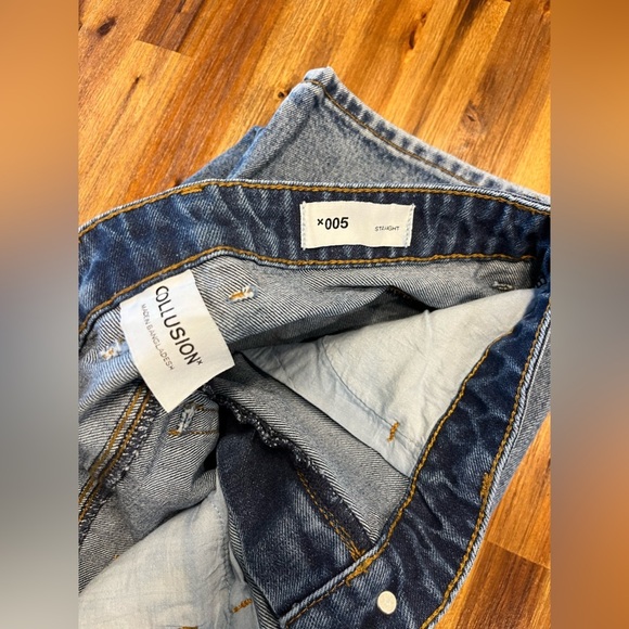 ASOS Collusion x005 Straight leg high rise jeans size 30 womens New with tags - Picture 9 of 13